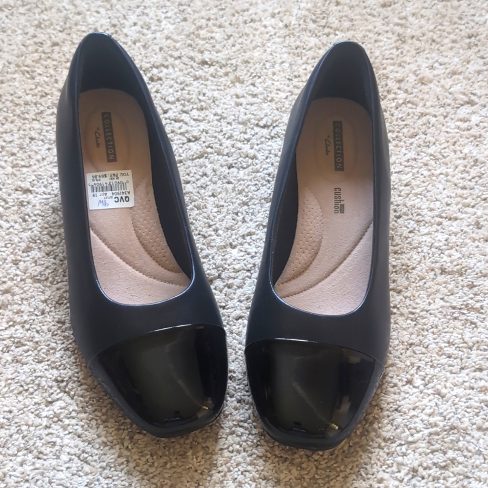 Clarks Black Heels for Women